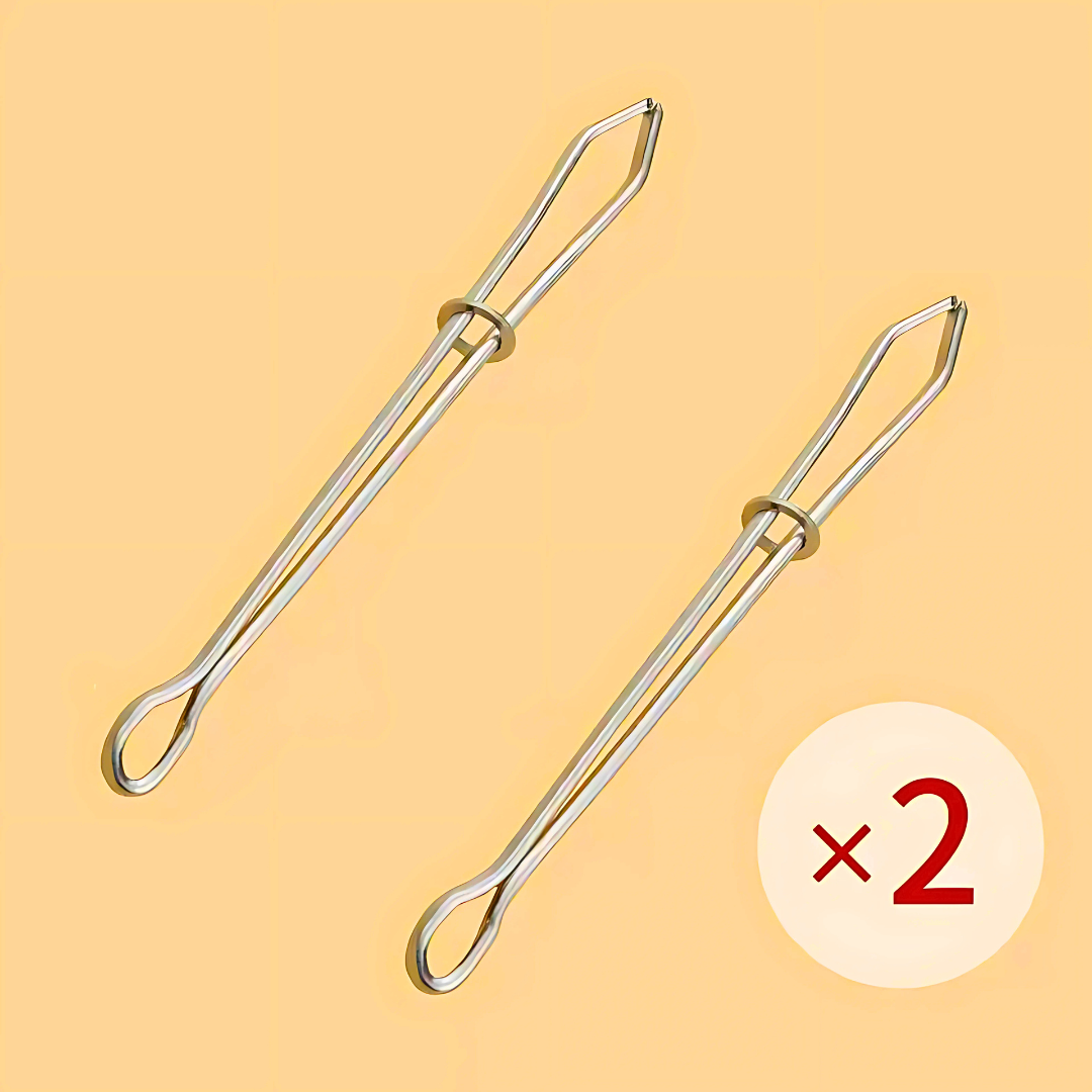 2pcs Stainless Steel Elastic Band Sewing Tools